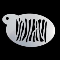 Schmink sjabloon - Zebra