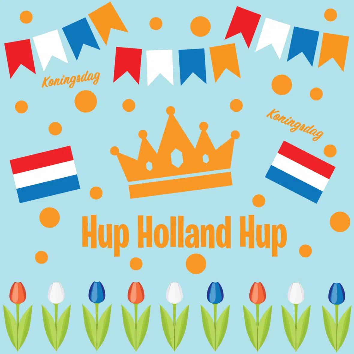 Herbruikbare statische raamstickers – Ik hou van Holland