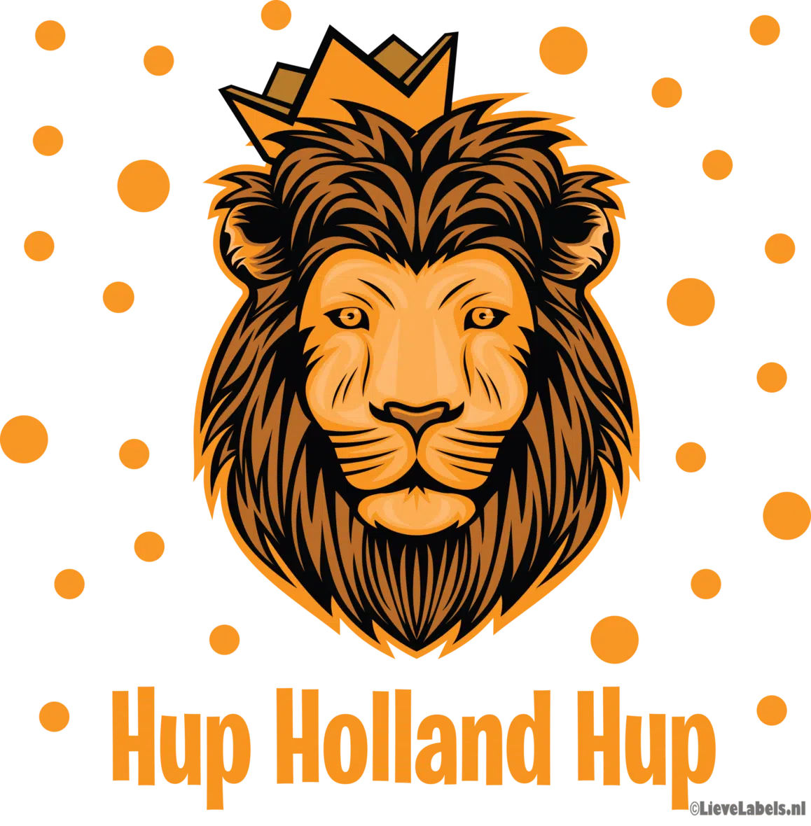 Herbruikbare statische raamstickers – Hup Holland