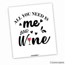 Wijn etiket - All you need